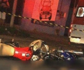 Colisão entre motocicletas deixa homem morto e casal ferido em Parnaíba(Imagem:Reprodução)
