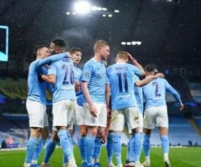 Bônus dos jogadores do City pode chegar a R$ 7,4 mi se vencerem a Champions(Imagem:Reprodução)