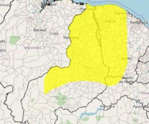 De acordo com a meteorologista Sônia Feitosa, da Secretaria do Meio Ambiente e Recursos Hídricos do Estado (Semar), as chuvas não são fortes, mas tem potencial de danos moderados c(Imagem:Reprodução)