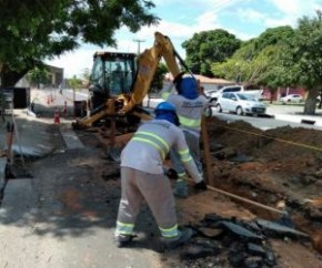 O trecho da Avenida Maranhão, entre as ruas Ceará e Espírito Santo, Zona Norte de Teresina, será interditado a partir das 7h desta segunda-feira (25) para obras de ampliação da red(Imagem:Reprodução)