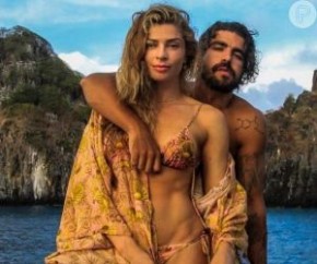 Fotos de Grazi Massafera com Caio Castro conquistam amigos famosos do casal(Imagem:Reprodução)