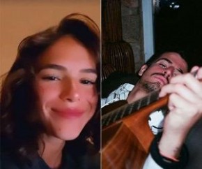 Enzo Celulari e Bruna Marquezine fizeram a alegria dos fãs que shippam os dois juntos ao interagirem bastante na última terça-feira, dia 6, no Instagram.  Enquanto o filho de Claud(Imagem:Reprodução)