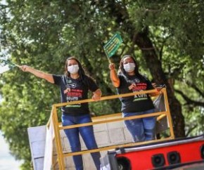 Enfermeiros fazem protesto para cobrar regulamentação de jornada e férias(Imagem:Reprodução)