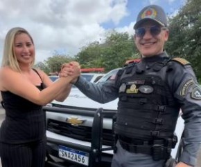 Nova viatura da Polícia Militar está a caminho de Barão de Grajaú(Imagem:Reprodução/Instagram)