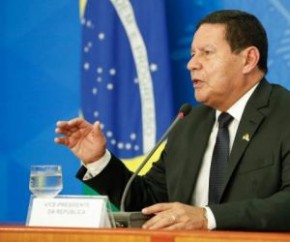 O vice-presidente Hamilton Mourão classificou nesta sexta-feira (14) como 