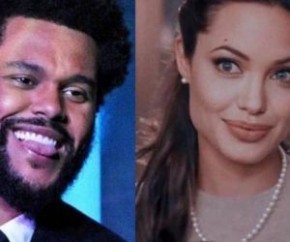 Angelina Jolie e The Weeknd são flagrados juntos em jantar em Los Angeles(Imagem:Reprodução)
