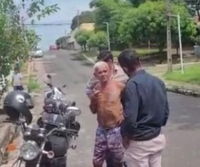 Polícia prende homem suspeito de matar a mãe a pauladas em Teresina(Imagem:Reprodução)