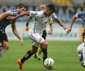 Santos arranca empate do Grêmio em jogo de seis gols e três pênaltis(Imagem:Reprodução)