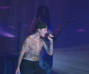 Justin Bieber se apresenta na 3ª noite do Rock in Rio(Imagem:Reprodução)