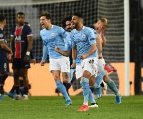 Com a derrota em casa no jogo de ida das semifinais, o PSG precisará de uma reação que não é simples na partida de volta, na próxima terça-feira, em Manchester. Os franceses têm qu(Imagem:Reprodução)