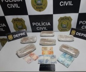 Uma mulher foi presa na noite desta terça-feira (20) na Rodoviária de Teresina, zona sul, com seis tablets dentro de uma mochila. A prisão foi efetuada por equipes da Delegacia de(Imagem:Reprodução)