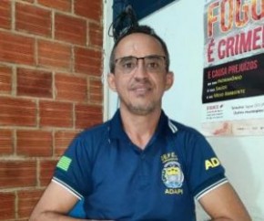 Cleyton Cunha, Coordenador da ADAPI Regional de Floriano(Imagem:Reprodução)