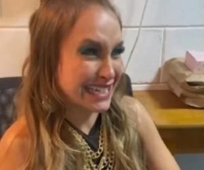 Carla Diaz se pronuncia sobre crise de choro nos bastidores de Domingão(Imagem:Reprodução)