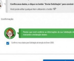 Inep publica edital com prazo para pedir isenção na inscrição do Enem 2021, mas não estipula data da prova(Imagem:Reprodução)