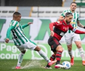 O único gol da partida que abriu a 7ª rodada do Campeonato Brasileiro foi marcado por Matheus Peixoto.  O resultado freia a expectativa do time carioca em subir na classificação. O(Imagem:Reprodução)