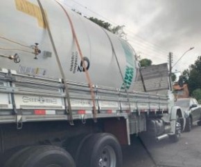 O Hospital do Dirceu, na Zona Sudeste de Teresina, recebeu um novo tanque de oxigênio neste domingo (28). Segundo a Fundação Municipal de Saúde (FMS), a medida vai triplicar a capa(Imagem:Reprodução)