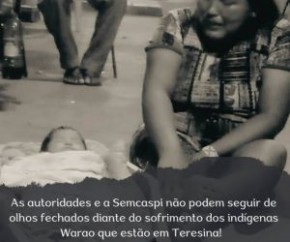 Bebê indígena de dois meses morre em abrigo para venezuelanos em Teresina(Imagem:Reprodução)