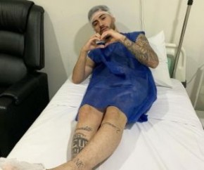 Kevinho passa por cirurgia para remoção de apêndice.(Imagem:Instagram)
