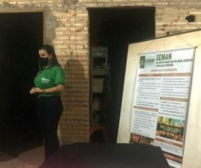 Na noite desta sexta-feira, 01, a convite da associação, a Secretária de Meio Ambiente e Recursos Naturais, Haila Oka e equipe da SEMAN, participaram de reunião na Associação de Mo(Imagem:Reprodução)