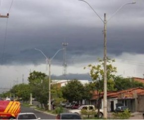 Previsão de chuva no Piauí(Imagem:Lívia Ferreira)