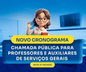 Novo cronograma do Edital 004/2025 é divulgado: confira as datas e não perca os prazos(Imagem:Reprodução/Instagram)