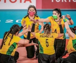 A seleção brasileira feminina está nas semifinais do vôlei sentado das Paralimpíadas de Tóquio. De virada, o Brasil venceu a Itália por 3 sets a 1 (23/25, 25/17, 25/16 e 25/21) e s(Imagem:Reprodução)