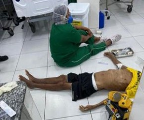 A profissional, que atua há oito anos como técnica em enfermagem e trabalha na UPA do Promorar e Hospital de Urgência de Teresina (HUT), disse que nunca viveu uma situação parecida(Imagem:Reprodução)