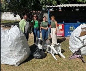 Prefeitura de Floriano recolhe mais de 92 kg de recicláveis em ecopontos no mês de julho(Imagem:Reprodução/Instagram)