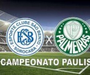 Federação confirma São Bento x Palmeiras quarta à noite em Volta Redonda(Imagem:Reprodução)