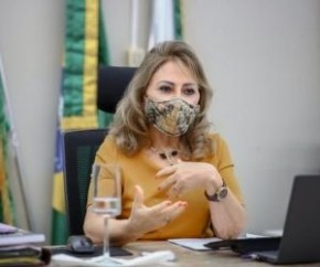 A presidente do Tribunal de Contas do Piauí, conselheira Lilian Martins, afirma que levantamento realizado pelo tribunal mostrou que as escolas do Piauí enfrentam problemas estrutu(Imagem:Reprodução)