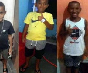 Após sete meses sem solução para o sumiço de três meninos, a polícia encontrou nesta sexta-feira (30) fragmentos de ossos próximo a um rio em Belford Roxo, na Baixada Fluminense, q(Imagem:Reprodução)