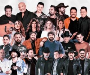 É como se fosse um we are the world sertanejo. Nada menos do que 24 nomes do universo pop sertanejo ? entre cantores e integrantes de duplas ? dividem a interpretação de música iné(Imagem:Reprodução)