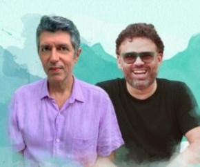 Primeira parceria do carioca Leoni com o mineiro Henrique Portugal, músico projetado nos anos 1990 como tecladista da banda Skank, Razão pra te amar chega ao mundo digital nesta se(Imagem:Reprodução)