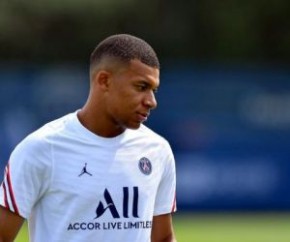 Emir do Catar foi quem barrou transferência de Mbappé do PSG para o Real Madrid(Imagem:Reprodução)