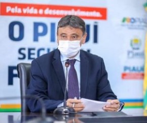 O governador do Piauí e presidente do Consórcio Nordeste, Wellington Dias, assinou, nesta quinta-feira (8), o Termo de Compromisso com a Agência Nacional de Vigilância Sanitária (A(Imagem:Reprodução)