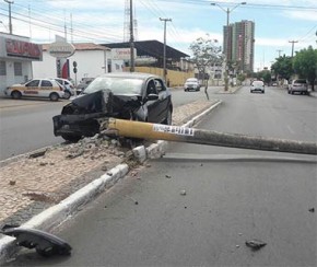Piauí já registrou este ano mais de 1.600 colisões com queda de postes, diz Equatorial(Imagem:Gorete Santos)