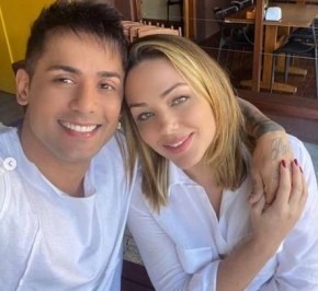 Tânia Mara reata namoro com sertanejo Tiago.(Imagem:Reprodução/Instagram)