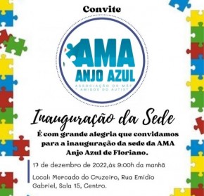 Inauguração da nova sede da AMA-Anjo Azul acontece neste sábado (17)(Imagem:Divulgação)