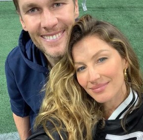 Gisele e Tom Brady)(Imagem:Reprodução/Instagram)