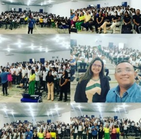 I Encontro Regional de Grêmios Estudantis fortalece o protagonismo dos estudantes em Floriano(Imagem:Reprodução/Instagram)