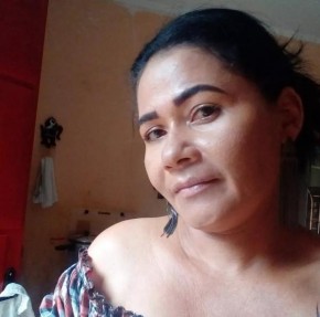 Doméstica Valdirene Torquato, de 42 anos, foi morta a facadas em Teresina.(Imagem:Reprodução)