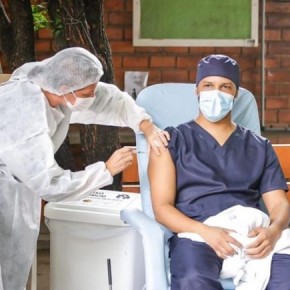 Quase 8 mil pessoas já foram vacinadas contra a Covid-19 em quatro dias de campanha em Teresina(Imagem:Divulgação)