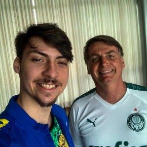 Jair Renan e Jair Bolsonaro(Imagem:Reprodução)