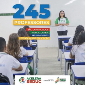 Mais 245 professores são convocados para atuarem nas Unidades Estaduais de Educação(Imagem:Reprodução/Instagram)