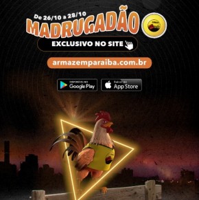 Madrugadão Paraíba: Ofertas exclusivas e descontos arrasadores no site do Paraíba,(Imagem:Reprodução/Instagram)