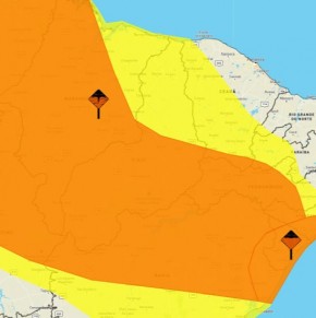 Alertas do Inmet(Imagem:Inmet)