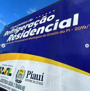 Aula inaugural do curso de refrigeração residencial é realizada em Floriano.(Imagem:Reprodução/Instagram)