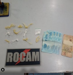 Polícia Militar detém dois suspeitos com drogas e dinheiro no bairro Manguinha(Imagem:Reprodução/Instagram)