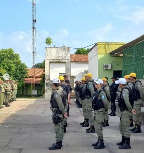 Comandante do 3º BPM de Floriano reforça policiamento para o Carnaval 2024.(Imagem:Reprodução/Instagram)