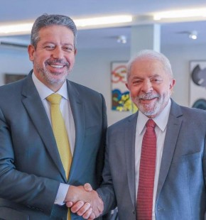 Lula em encontro com Arthur Lira (Imagem:Divulgação)